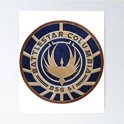Battlestar Galactica 75 Merchandise Poster