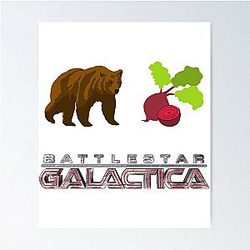 Bears, Battlestar Galactica Poster