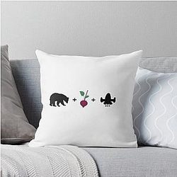 Bears. Beets. Battlestar Galactica. The Office (U.S.) Throw Pillow