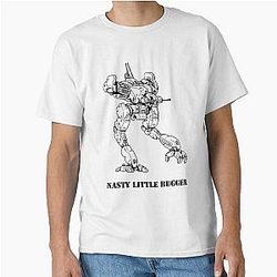 La guerre entre militaires au 31ème siècle Battletech Jeu Locust Un T-Shirt Edition Classique