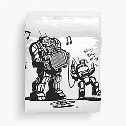 Battletech-La couverture de couette dansante Urbanmech