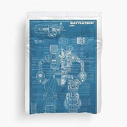 Battletech Hellbringer Couverture de couettes de l'affiche de Loki