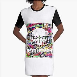 Battletech Sticker Bomb T-shirt graphique Robe