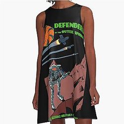 Affiche du Corps militaire de l'Alliance Battletech Defenders of the Outer Sphere A Line Dress