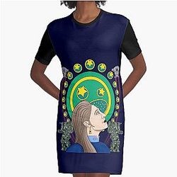 Forces armées de la magistrature de Battletech Robe de T-Shirt Graphique Dark Navy