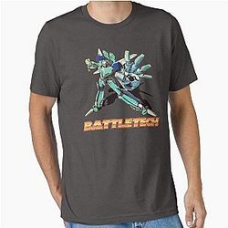 Phoenix Hawk IIC Invisible Battletech T-shirt essentiel