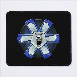 Battletech Clan Ghost Bear Original Design Mouse Pad
