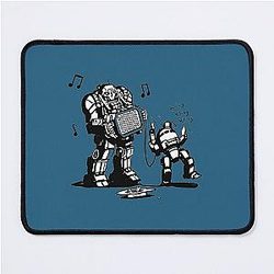 Battletech The Dancing Urbanmech Mouse Pad