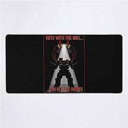 Battletech - Affiche des Forces de Défense Tauroise "Mess avec le taureau"