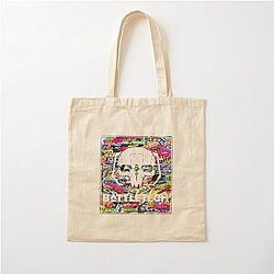Battletech Stickerbomb logo Cotton Tote Bag.
