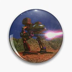 Pin de chat fou BattleTech