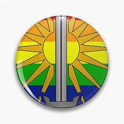 Battletech Mechwarrior Maison Davion Pride Emblem Pin