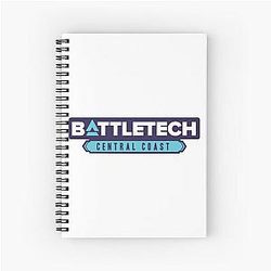 Carnet de notes BattleTech Central Coast