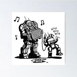 Affiche Battletech The Dancing Urban Mech