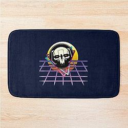 Vaporwave Battletech Tapis de bain