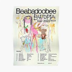 Beabadoobee Beatopia Poster RB1007