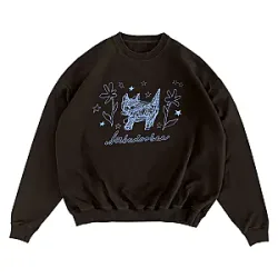 SCRIBBLE CAT DK1310 Beabadoobee Sweatshirt