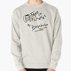 Fake It Flowers Beabadoobee sketch Pullover Sweatshirt RB1007