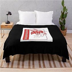 Beabadoobee Sticker Throw Blanket RB1007
