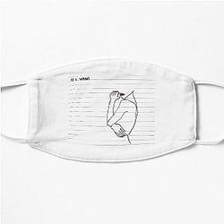 beabadoobee art Flat Mask RB1007