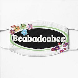 Beabadoobee Name Logo Art Flat Mask RB1007