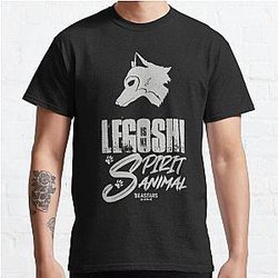 Beastars T-Shirts - Beastars LEGOSHI is my spirit animal Classic T-Shirt RB2508
