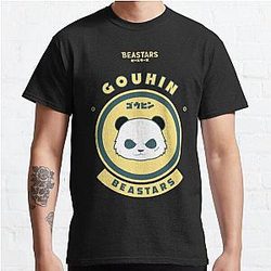 Beastars T-Shirts - Beastars GOUHIN Chibi Classic T-Shirt RB2508
