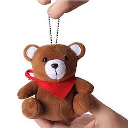 Self-Defense Alarm – Cute Bear Alarm Bag Alarm Plush Doll Self Defense Keychain