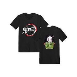 Demon Slayer T-shirt - Cute Nezuko Printed Tees Mange T-Shirts