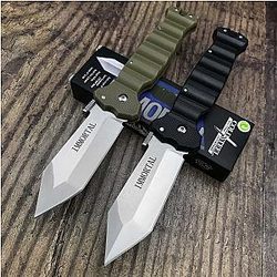 Self Defense Knife – Manual Opening Steel Durable Folding Hunting Knife