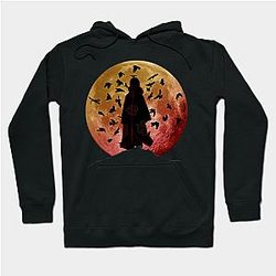 Itachi Hoodies – Dark Theme Printing Itachi Pullover Hoodie