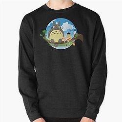 Ghibli Sweatshirt – Spirited faces away Pullover Sweatshirt