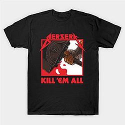 Berserk T-Shirts – Berserk Metal Printed T-Shirt