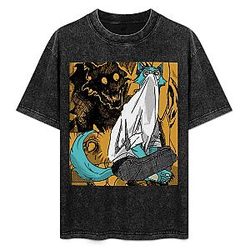 Legoshi Fanart Colored PTTT1906 Washed  Beastars T-Shirts