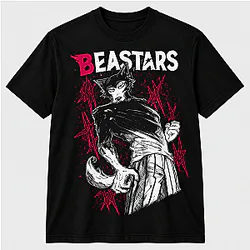 Beastars Legoshi Crouching Wolf Graphic T-Shirt NTT1410 Beastars T-Shirts