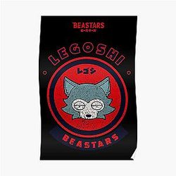 Beastars Posters - Beastars LEGOSHI Chibi  Poster RB2508