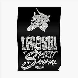 Beastars Posters - Beastars LEGOSHI is my spirit animal  Poster RB2508