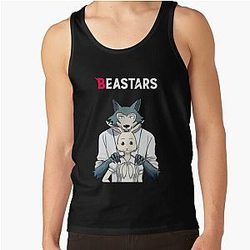 Beastars Tank Tops - Beastars Legosi and Haru Tank Top RB2508