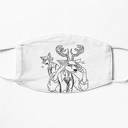 Beastars Face Masks - Louis and Legoshi Flat Mask RB2508
