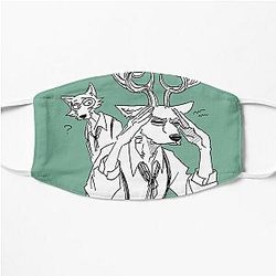 Beastars Face Masks - Louis Beastars  Flat Mask RB2508