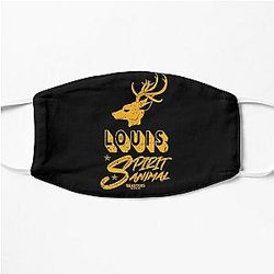 Beastars Face Masks - Beastars LOUIS is my spirit animal  Flat Mask RB2508