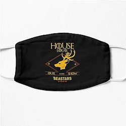 Beastars Face Masks - Beastars LOUIS  Perfect Gift Flat Mask RB2508