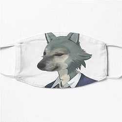 Beastars Face Masks - Legosi Doge Beastars Flat Mask RB2508