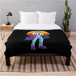 Beastars Blanket - Legoshi - Beastars *80s retro* Throw Blanket RB2508