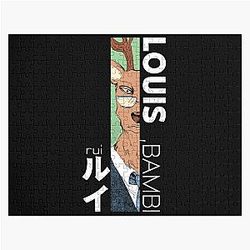 Beastars Puzzles - Beastars Louis anime streetwear style black merch Jigsaw Puzzle RB2508