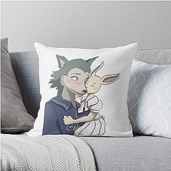 Beastars Pillows - Legosi and Haru Throw Pillow RB2508