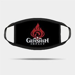 Genshin Impact Masks – Pyro emblem genshin impact Mask