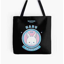 Beastars Bags - Beastars HARU Chibi All Over Print Tote Bag RB2508