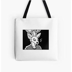 Beastars Bags - Surprised Louis All Over Print Tote Bag RB2508