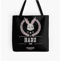 Beastars Bags - Beastars TEAM HARU  All Over Print Tote Bag RB2508